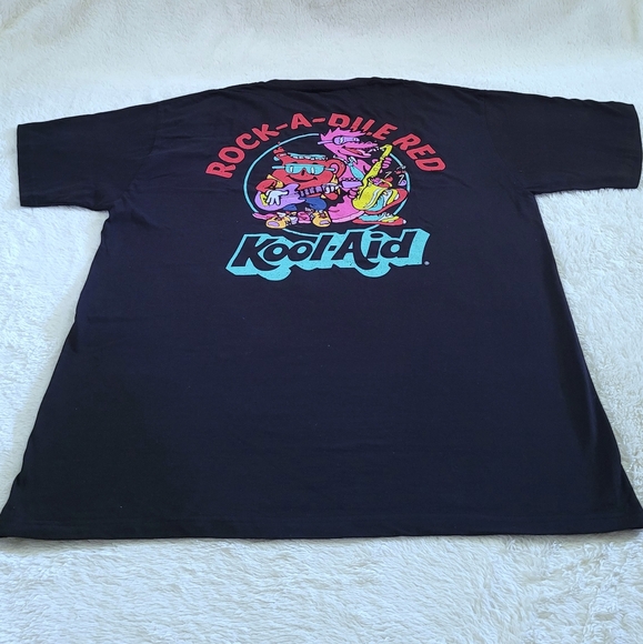 Mad😡 Engine Global🌎 LLC "Rock-A-Dile Red Kool-Aid" Graphic Tee👕 - NWT - Picture 12 of 12
